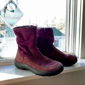 LL bean fleece winter boots